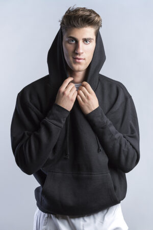 SUDADERA FELPA CAPUCHA CANGURO NIÑO